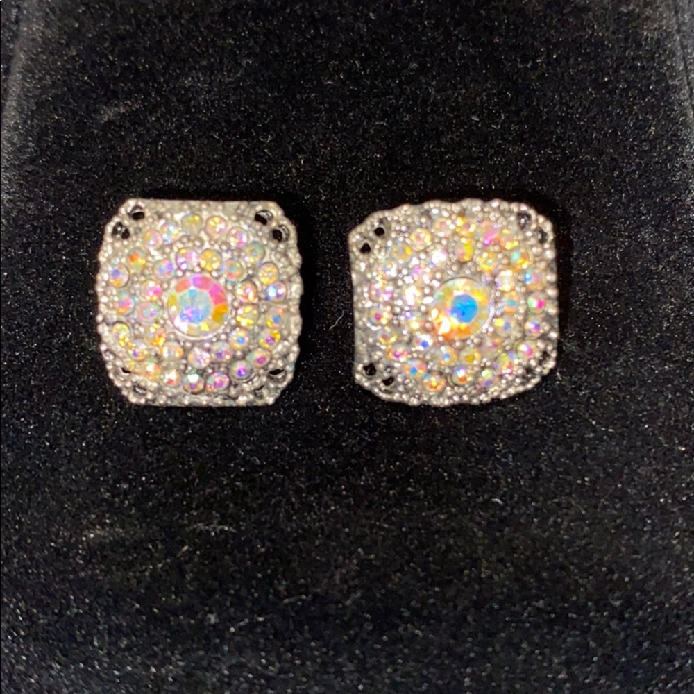 Small sparkly earrings